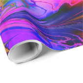 Fractal Marble 7A Wrapping Paper Cadeaupapier (Rol Hoek)