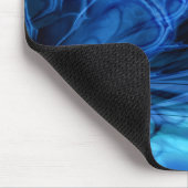 Fractal Marble Blue Mousepad Muismat (Hoek)