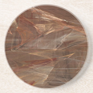 Fractal Marble Grunge Series-13-Brn Onderzetter 1