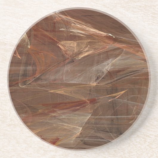 Fractal Marble Grunge Series-13-Brn Onderzetter 1  (Voorkant)