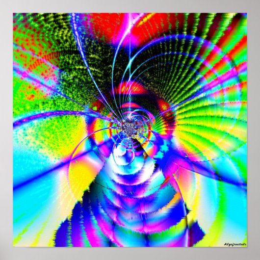 Fractal Maze 5c Poster (Voorkant)