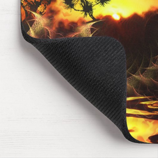 Fractal Mexican Fantasy Mousepad Muismat (Hoek)