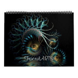 Fractal MiX ARTS 12 maanden wandkalender Kalender