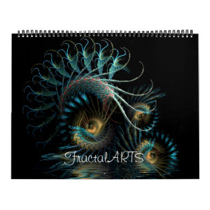 Fractal MiX ARTS 12 maanden wandkalender Kalender