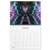 Fractal MiX ARTS 12 maanden wandkalender Kalender (Jan 2026)