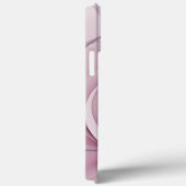 Fractal, moderne Abstracte Berry roze kunst Case-Mate iPhone Case (Achterkant / Rechts)