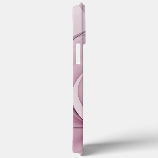 Fractal, moderne Abstracte Berry roze kunst Case-Mate iPhone Case (Achterkant / Rechts)