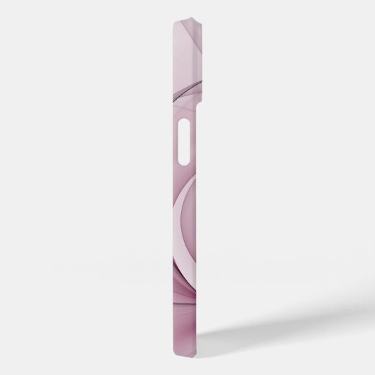 Fractal, moderne Abstracte Berry roze kunst Case-Mate iPhone Case (Achterkant / Rechts)