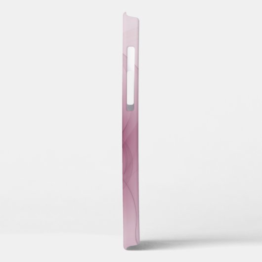 Fractal, moderne Abstracte Berry roze kunst Case-Mate iPhone Case (Achterkant / Links)