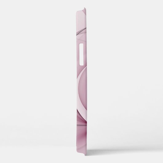 Fractal, moderne Abstracte Berry roze kunst Case-Mate iPhone Case (Achterkant / Rechts)