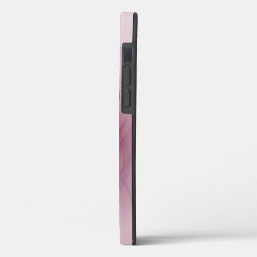 Fractal, moderne Abstracte Berry roze kunst Case-Mate iPhone Case (Achterkant / Links)