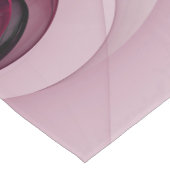 Fractal, moderne Abstracte Berry roze kunst Korte Tafelloper (Hoek)