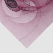 Fractal, moderne Abstracte Berry roze kunst Tissuepapier (Detail)