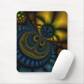 Fractal mousepad muismat (Met muis)