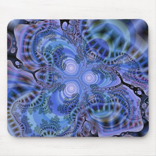 Fractal Mousepad "The Blues" Muismat (Voorkant)