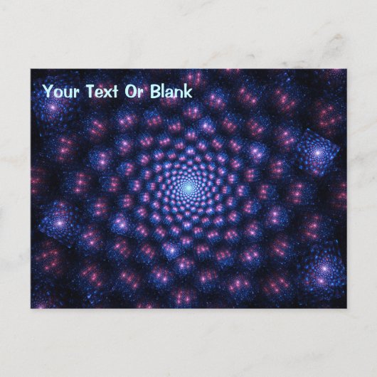 Fractal Multivers Briefkaart (Voorkant)