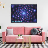 Fractal Multivers Canvas Afdruk (Insitu (Woonkamer))