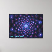 Fractal Multivers Canvas Afdruk (Voorkant)