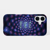 Fractal Multivers iPhone 16 Hoesje (Achterkant horizontaal)
