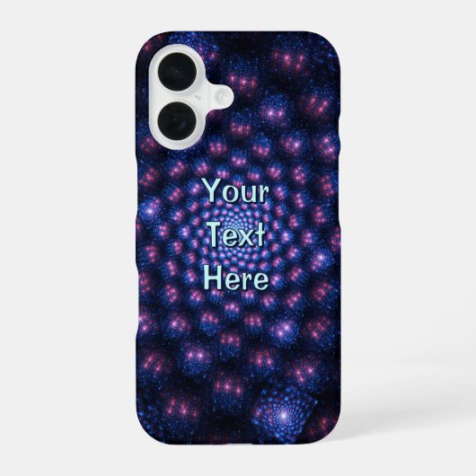 Fractal Multivers iPhone 16 Hoesje (Achterkant)
