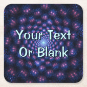 Fractal Multivers Kartonnen Onderzetters (Voorkant)