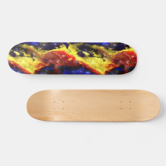 Fractal Nebula 1 Skateboard (Horizontaal)