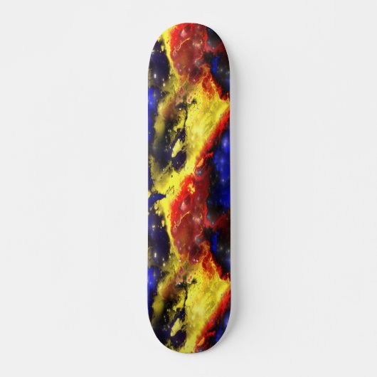 Fractal Nebula 1 Skateboard (Voorkant)