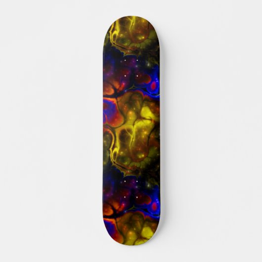 Fractal Nebula 2-2  Skateboard (Voorkant)