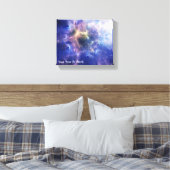 Fractal Nebula Canvas Afdruk (Insitu (Slaapkamer))
