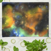 Fractal Nebulae 6 keukenhanddoeken (Gevouwen)