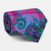 Fractal Necktie 16 Stropdas (Opgerold)