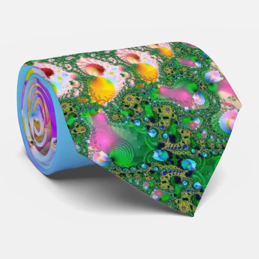 Fractal Necktie 47 Stropdas (Opgerold)