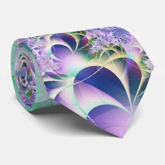 Fractal Necktie 52 Stropdas (Opgerold)