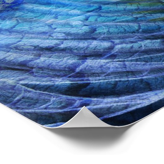 Fractal Ocean Poster (Hoek)