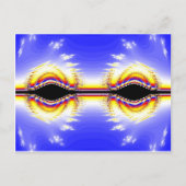 Fractal ogen briefkaart (Voorkant)