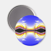 Fractal ogen magneet (Voorkant / Achterkant)