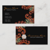 Fractal-opus met Logo Visitekaartje (Voorkant / Achterkant)