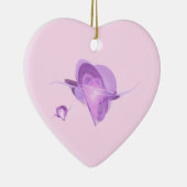 Fractal - Orbiting Hearts Keramisch Ornament (Rechts)