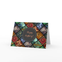 Fractal "Orgaenica" het Wenskaart van de Douane