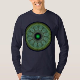 Fractal oriental round t-shirt