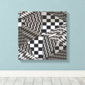 Fractal Paradise Canvas Afdruk (Insitu (Houten vloer))