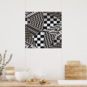 Fractal Paradise Poster (Keuken)