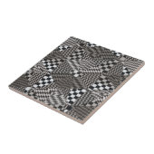 Fractal Paradise Tegeltje (Zijkant)