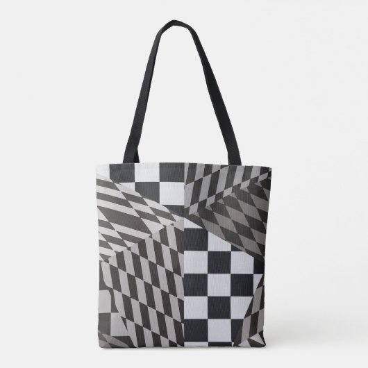 Fractal Paradise Tote Bag (Achterkant)