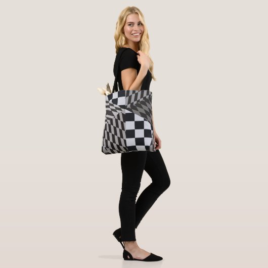 Fractal Paradise Tote Bag (Op model)
