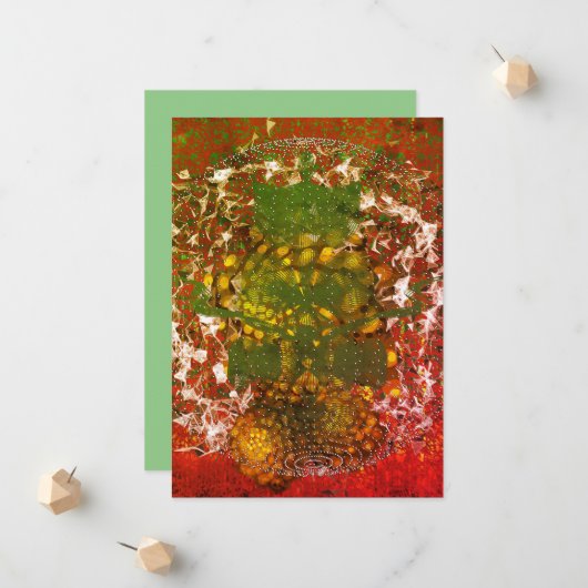 Fractal Patronen Aankondiging (Voorkant / Achterkant in situ)