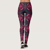fractal patroon leggings (Achterkant)
