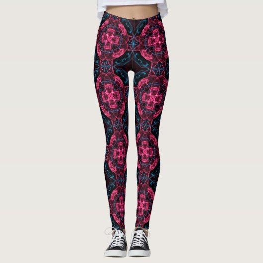 fractal patroon leggings (Voorkant)