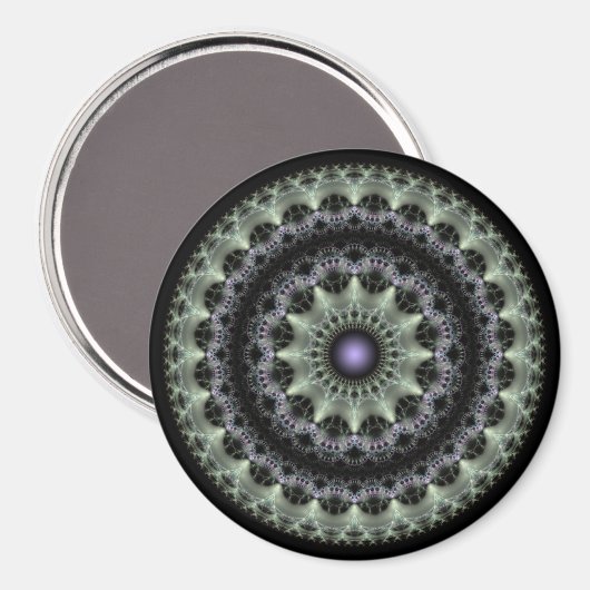 Fractal patroon magneet (Voorkant / Achterkant)