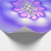 ~ Fractal Pattern Mauves Pinks ~ Birthday ~ Wrapp Cadeaupapier (Hoek)